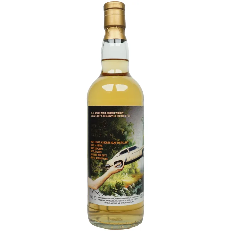 Secret Islay 14 Year Old 2009/2023 - The Whisky Agency - 15th Anniversary