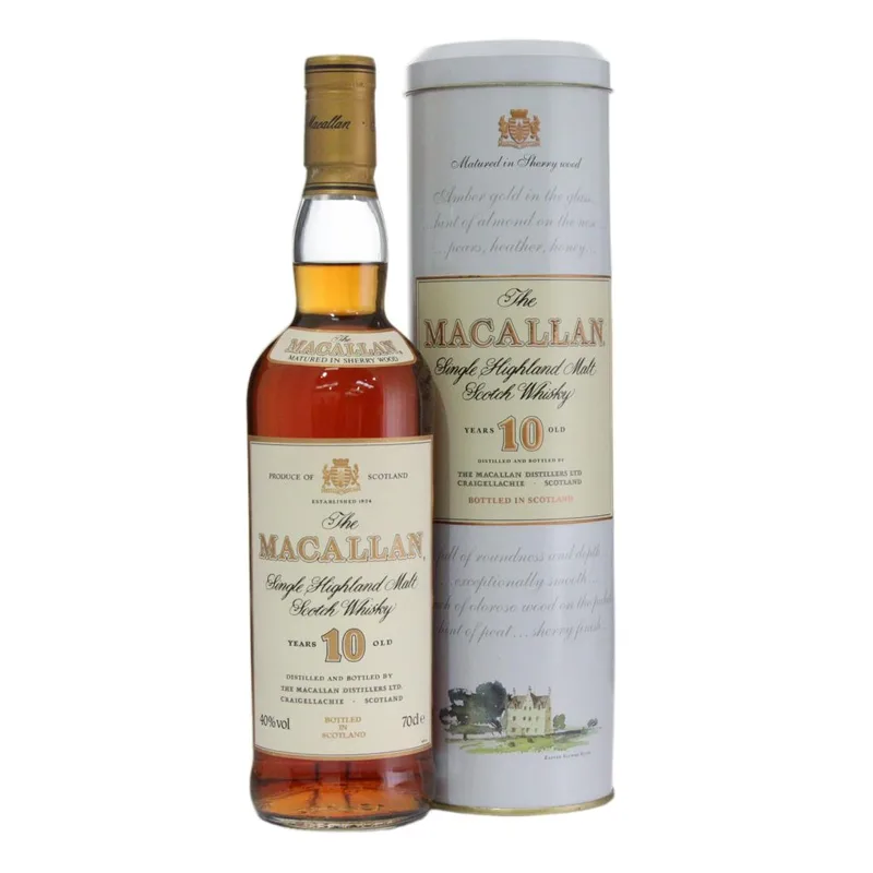 Macallan – 10 Year Old (70cl, 40.00%)