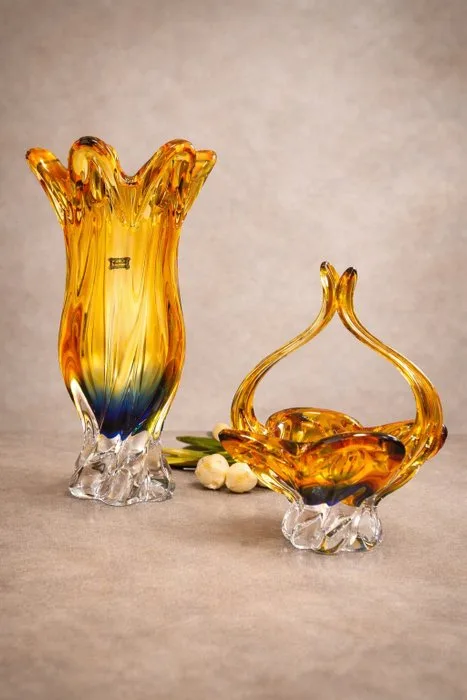 Egermann - Egermann - Vase (2) - Crystal