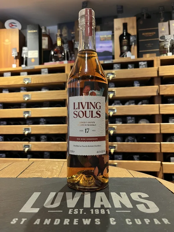 North British – 17 Year Old Red Wine Hogsheads Living Souls (70cl, 48%)