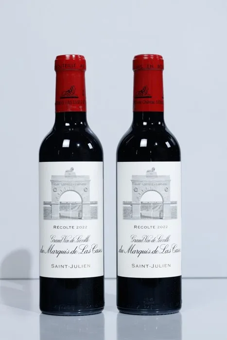 2022 Château Léoville Las Cases - Saint-Julien 2ème Grand Cru Classé - 2 Half Bottles (0.375L)