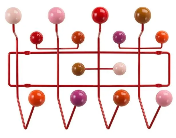 Vitra - Charles & Ray Eames - Coat rack - Hang it all - Wood, Steel