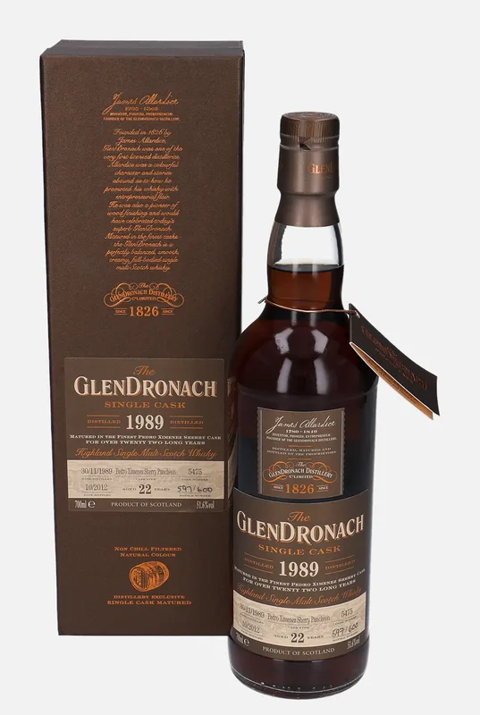 Glendronach – 1989 22 Year Old Single Cask