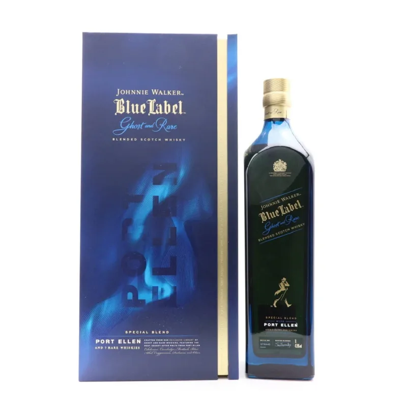 Johnnie Walker Blue Label Ghost & Rare Port Ellen Limited Edition Blended Scotch Whisky (2018) (1L)