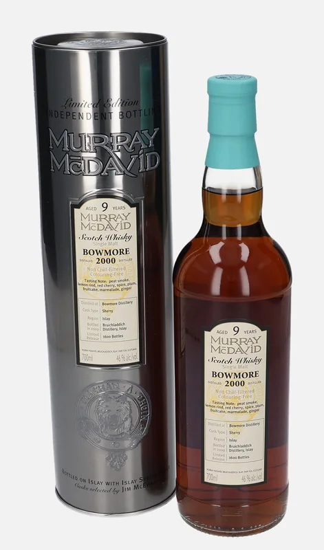 Bowmore – 2000 9 Year Old Murray McDavid