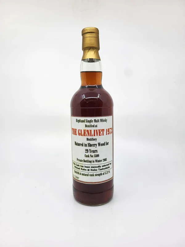Glenlivet – 1973, 29 Years Old, Cask 3309