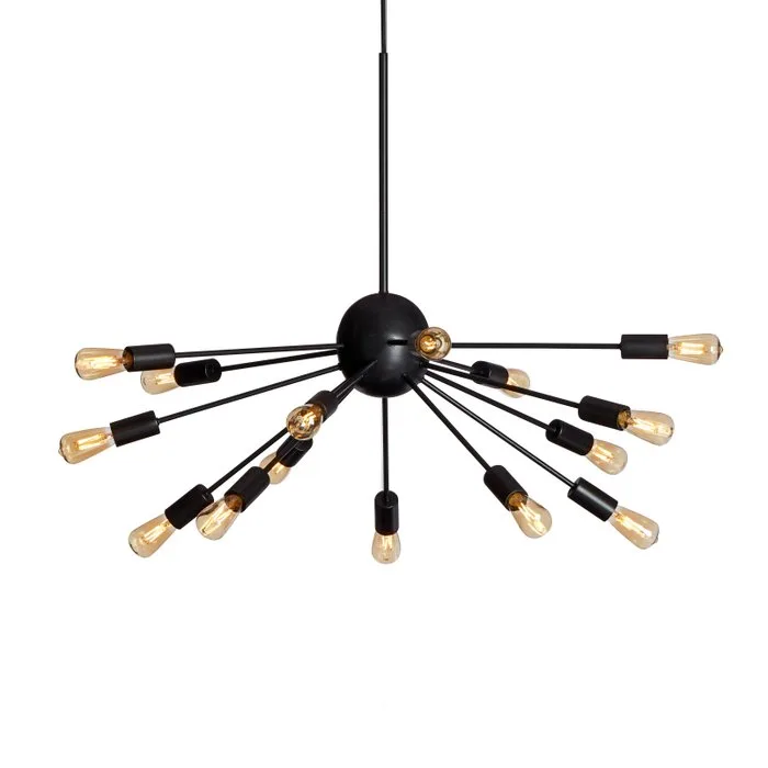Herstal - Herstal Group - Hanging lamp - "MIR" Dimmable Chandelier - Including Bulbs - Metal - Retired Model
