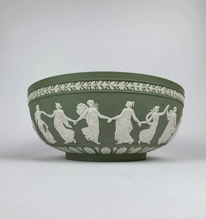 Wedgwood - Centrepiece - Jasperware - Dancing Hours green saved