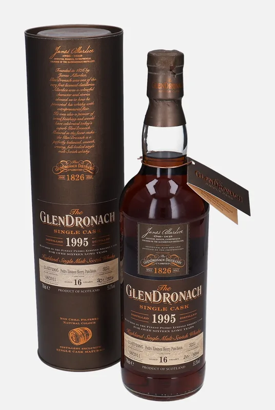 Glendronach – 1995 16 Year Old Single Cask