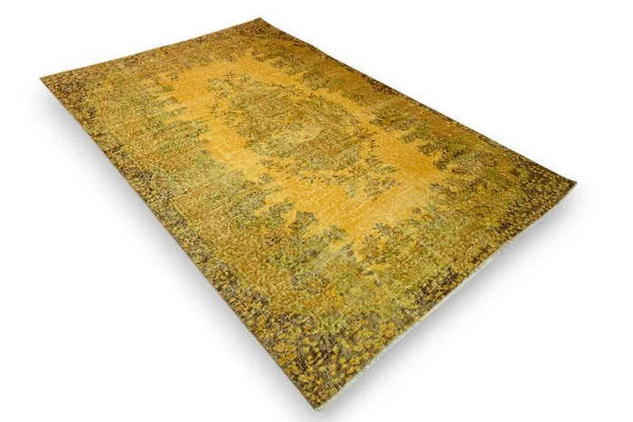 Yellow vintage - Rug - 270 cm - 175 cm - with certificate