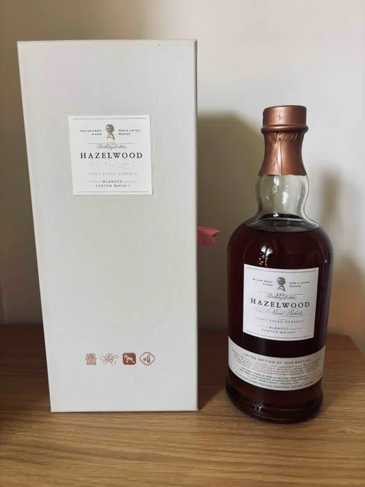 Hazelwood Janet Sheed Roberts for 110th Birthday - 70cl - 1600 bottles