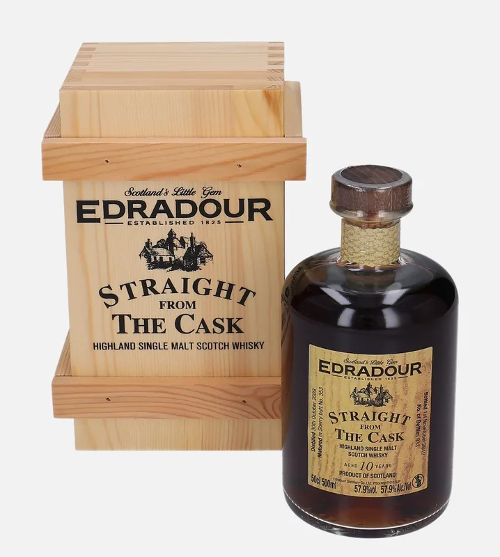 Edradour – 2009 10 Year Old Straight from the Cask (SFTC) (50cl, 57.9%)