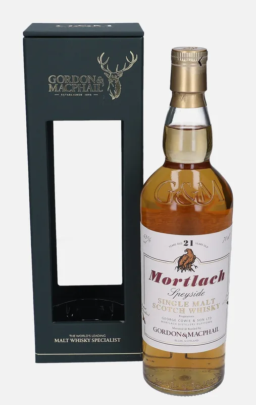 Mortlach – 21 Year Old Gordon & MacPhail Distillery Labels
