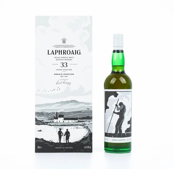 Laphroaig 33 years old Strong Characters Donald Johnston - 700ml