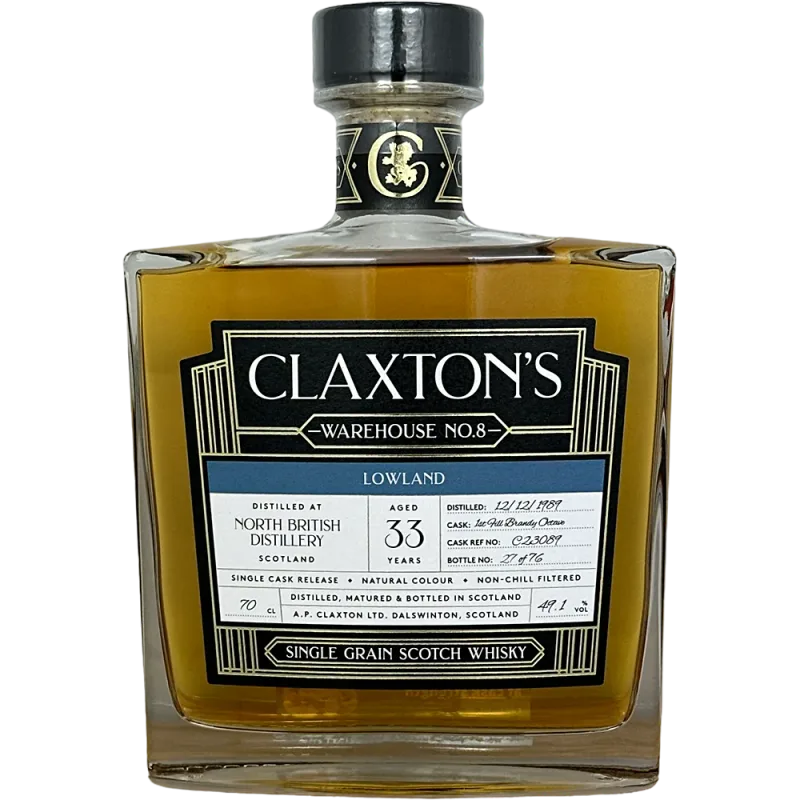 North British – 33 Year Old Warehouse #8 (70cl, 49.1%)