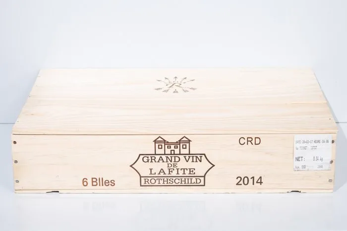 2014 Château Lafite Rothschild - Pauillac 1er Grand Cru Classé - 6 Bottles (0.75L)