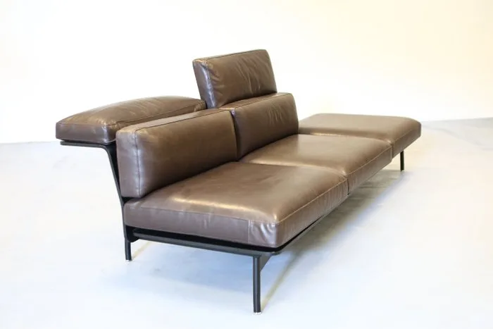Cassina - Rodolfo Dordoni - Sofa - 288 Sled - Leather, Steel, Wood