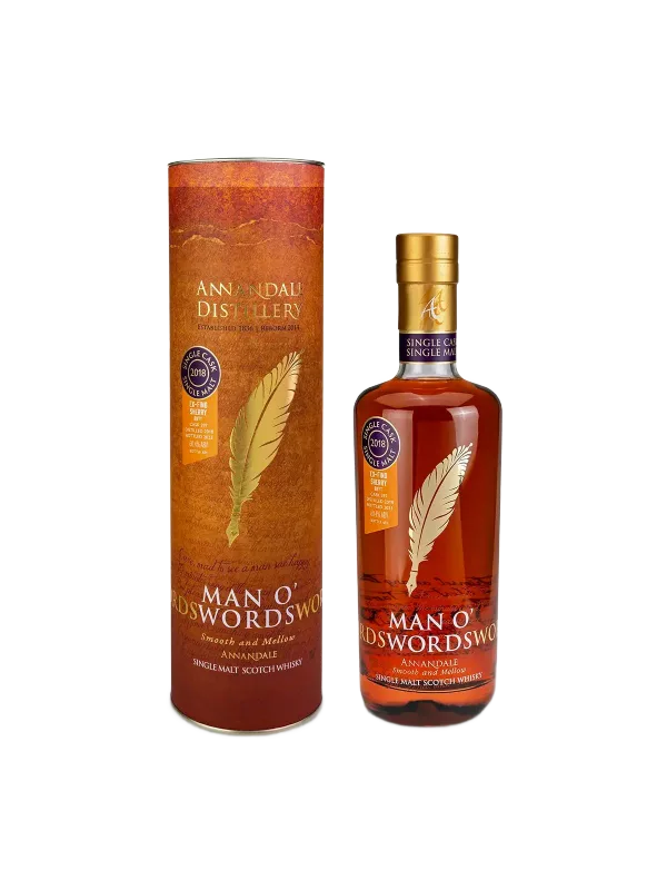 Annandale – Man O' Words Ex-Fino Single Malt Scotch Whisky