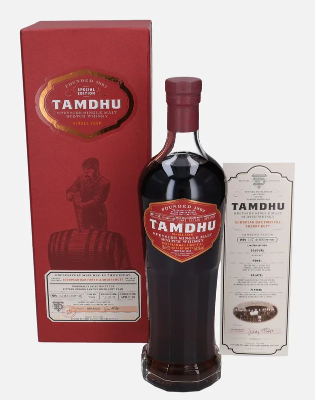 Tamdhu – 2002 (70cl, 59.3%)