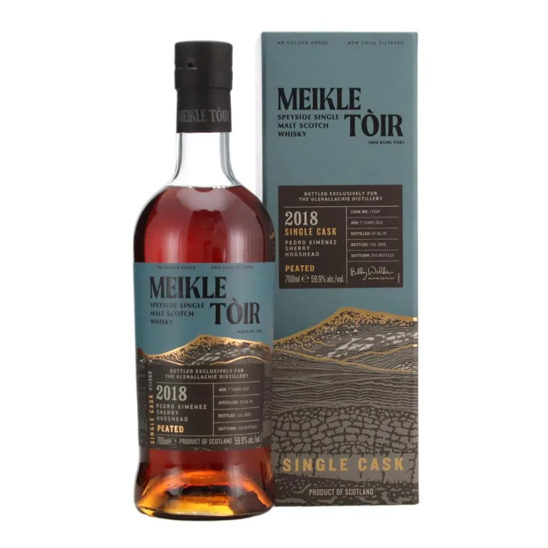 Meikle Tòir 2018 Single Cask 7 Year Old