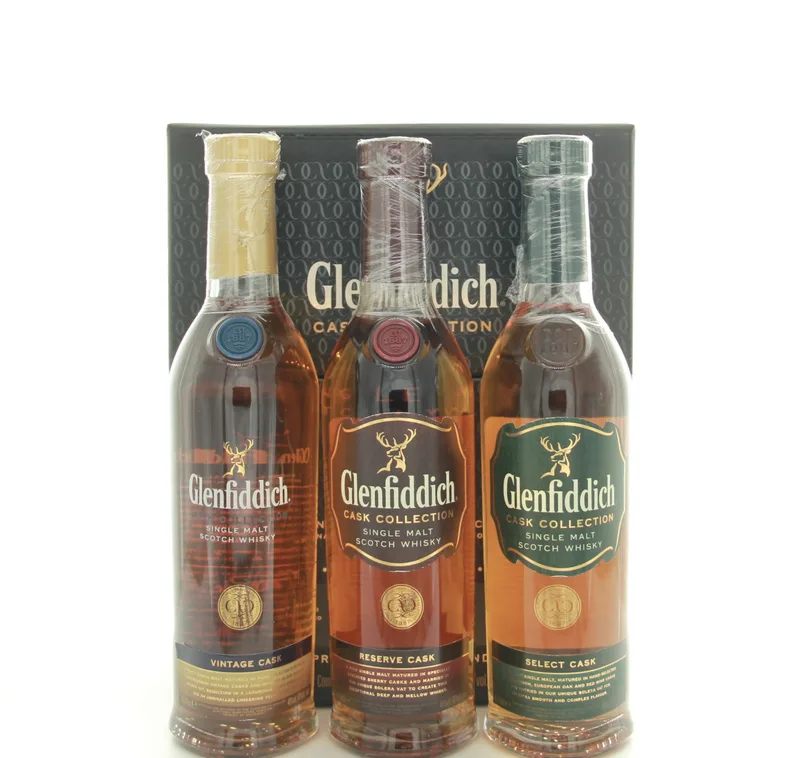 Glenfiddich Cask Collection 3 x 20cl
