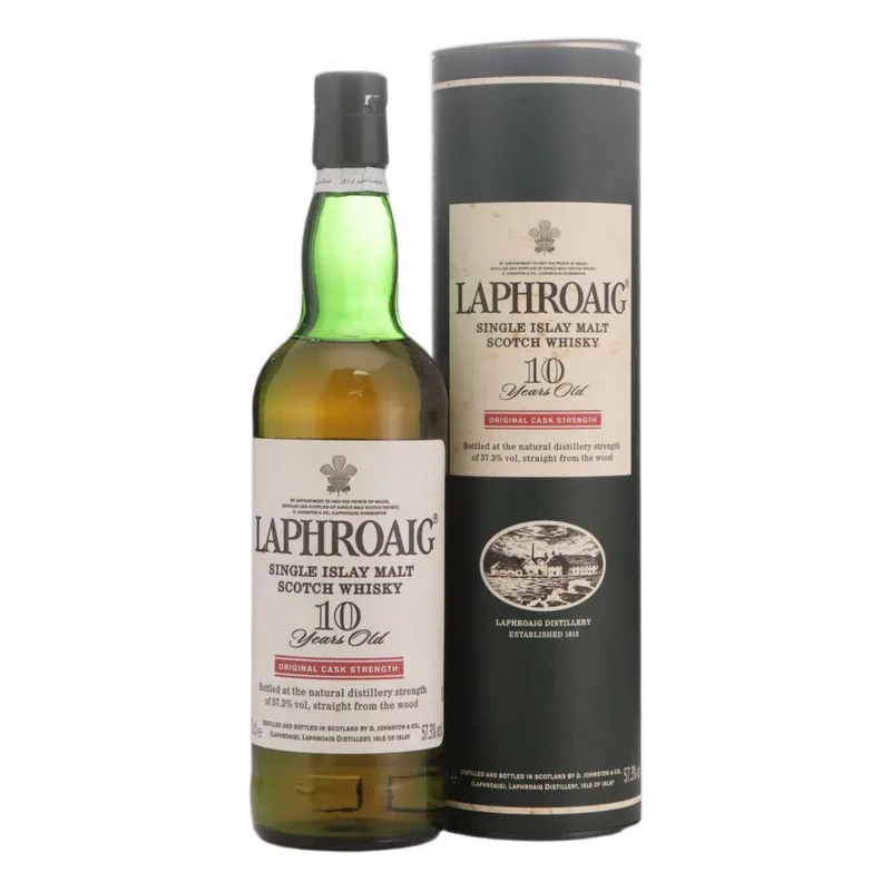 Laphroaig – 10 Year Old Original Cask Strength (70cl, 57.30%)