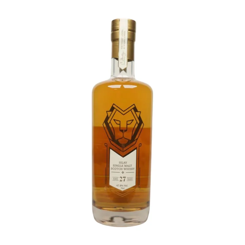 Laphroaig 27 Year Old - C. Dully Selection - Map Label