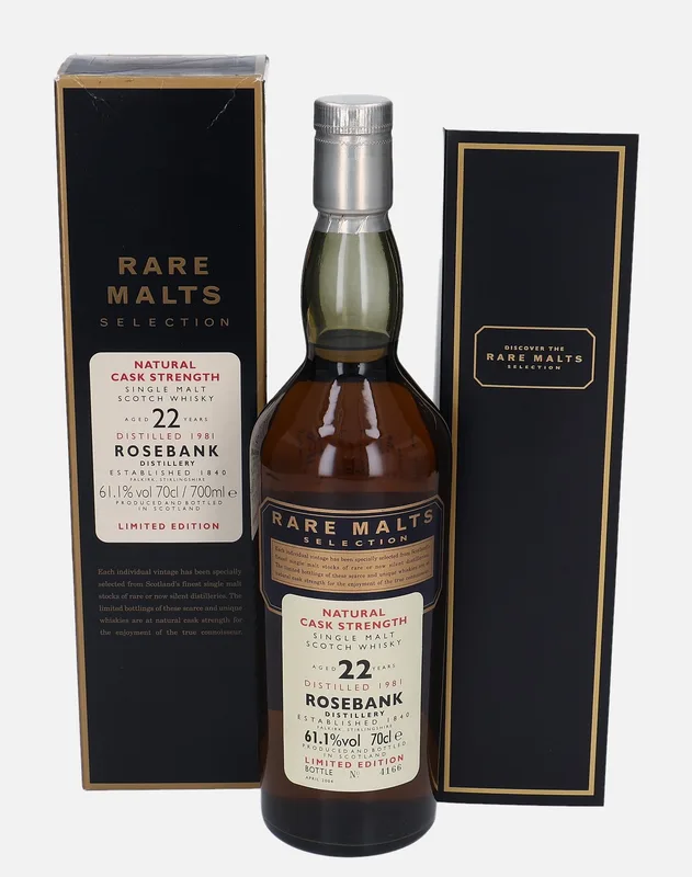 Rosebank – 1981 22 Year Old Rare Malts Selection