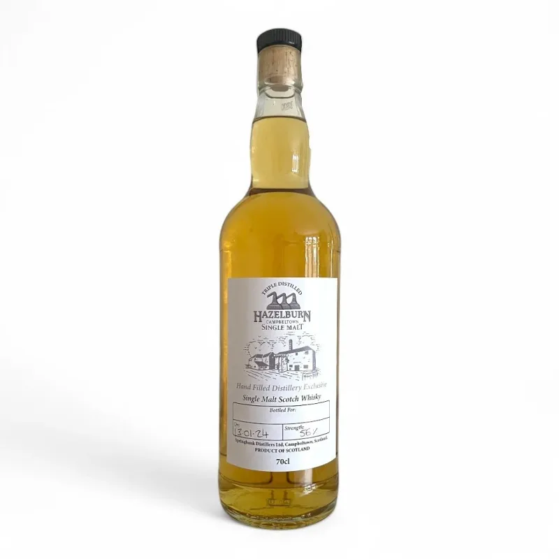 Hazelburn – Hand Filled Fresh Bourbon Campbeltown Single Malt Scotch Whisky (2024)