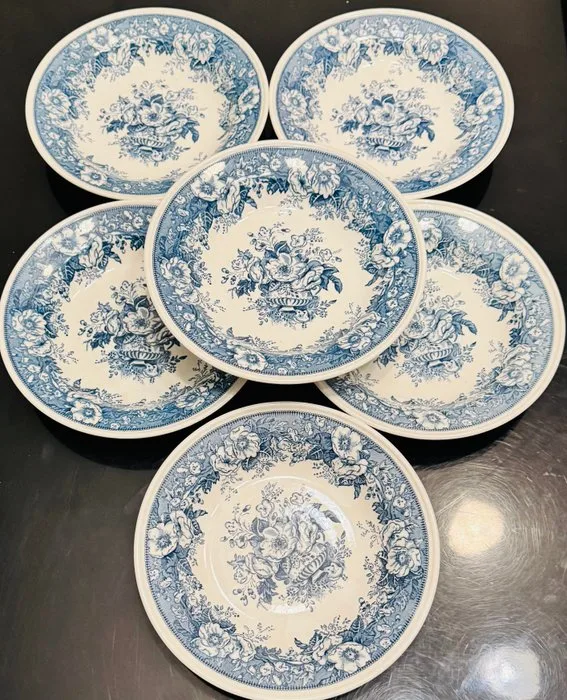 Villeroy & Boch - Plate (6) - Balmoral - Porcelain - Deep plates