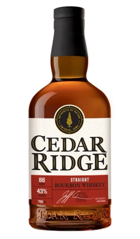 Cedar Ridge Straight Bourbon Whiskey