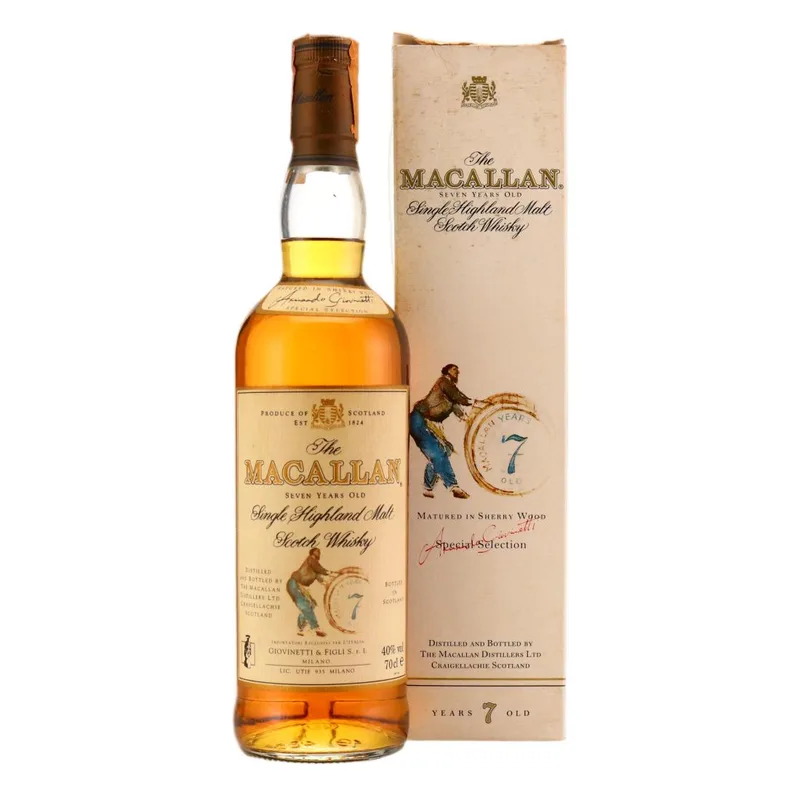 Macallan – 7 Year Old Armando Giovinetti Special Selection