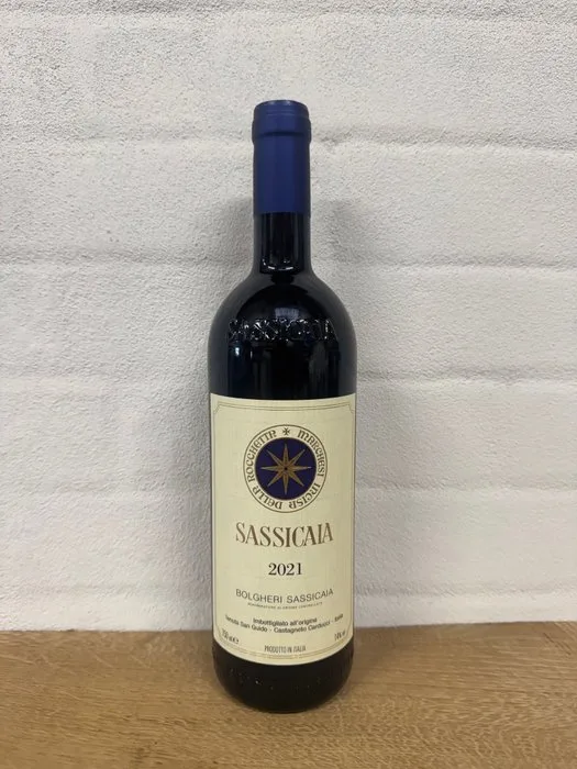 2021 Tenuta San Guido, Sassicaia - Bolgheri DOC - 1 Bottle (0.75L)