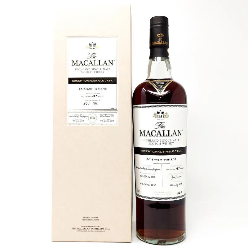 Macallan – Exceptional Cask 2018/ASH-14813/12