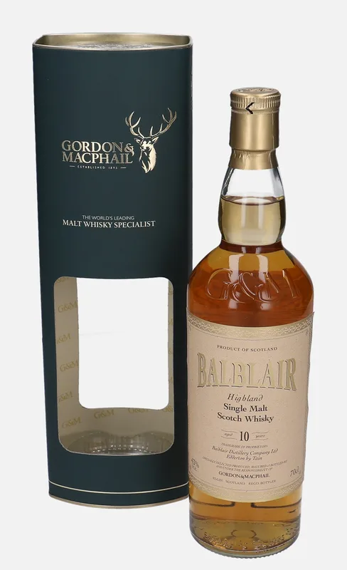 Balblair – 10 Year Old Gordon & MacPhail Distillery Labels