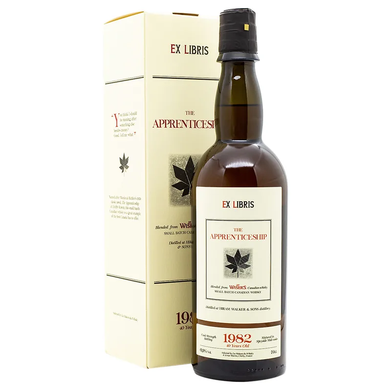 J.P. Wiser's 40 Years Old 1982/2022 Ex Libris Blended Canadian Whisky (70cl, 61.9%)
