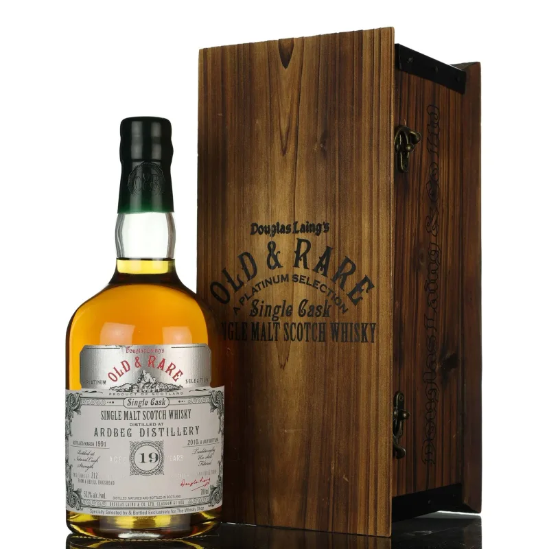 Ardbeg – 19 Year Old Single Cask 1991 Douglas Laing Old & Rare Platinum (70cl, 53.1%)