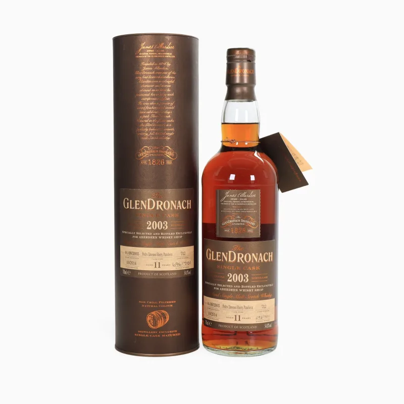 Glendronach – 11 Year Old (2003) Single Cask #712