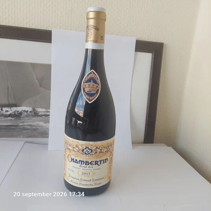 2015 Domaine Armand Rousseau Pere et Fils - Chambertin Grand Cru - 1 Bottle (0.75L)