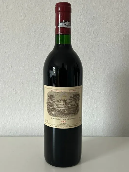 1988 Chateau Lafite-Rothschild - 1er Grand Cru Classé - Pauillac - 1 Bottle (0.75L)