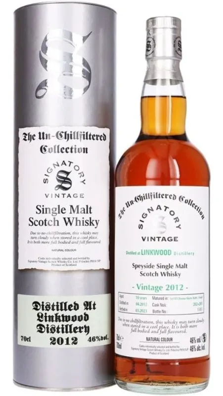 Linkwood – 2012 12 Year Old Cask Strength (Signatory) (70cl)