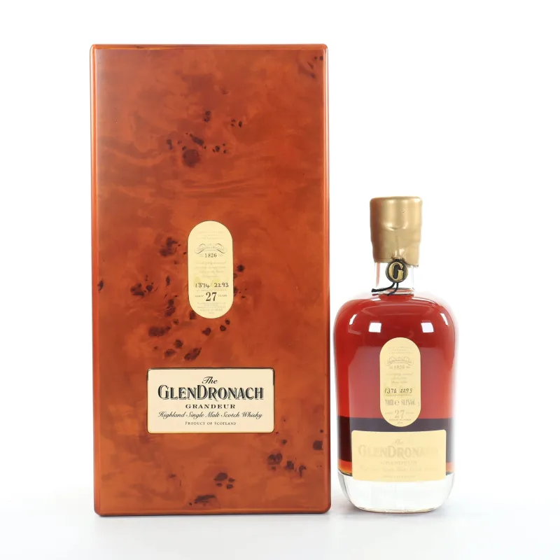 GlenDronach – 27 Year Old Grandeur Batch #10 Highland Single Malt Scotch Whisky (2018) (70cl, 50.1%)