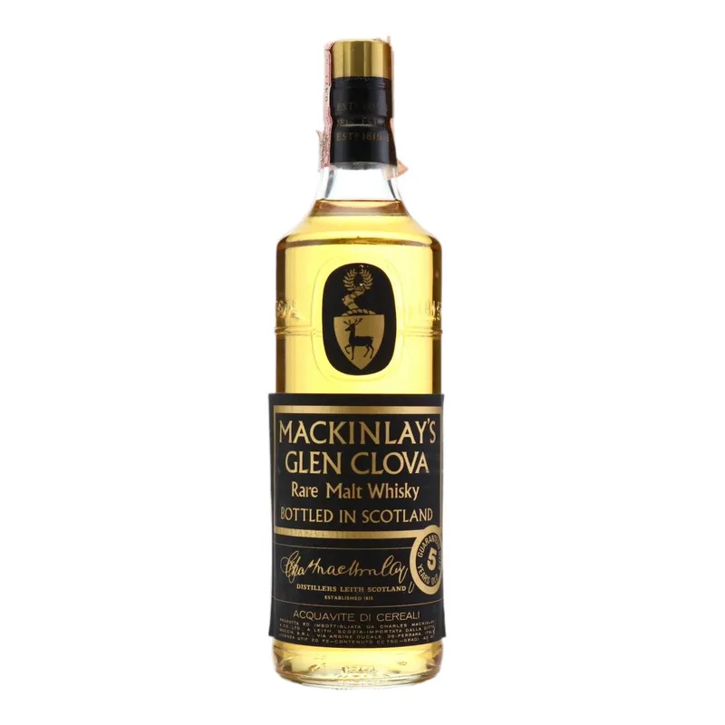 Mackinlay's Glen Clova 5 Year Old 1980s / Moccia Import