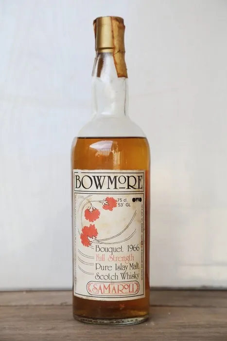 Bowmore 1966 Bouquet - Full Strength - WF97 - Samaroli - b. 1980s - 75cl
