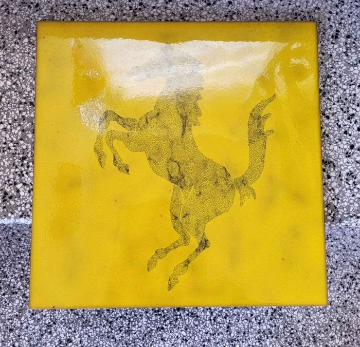 The super rare 1970s-1980 Ceramiche Piemme Ferrari tiles commissioned and hand picked by Enzo - Ferrari - 1970
