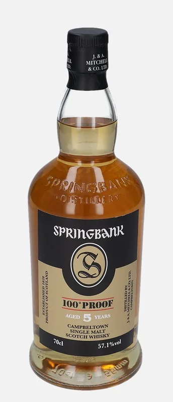Springbank – 100° PROOF 5 Year Old
