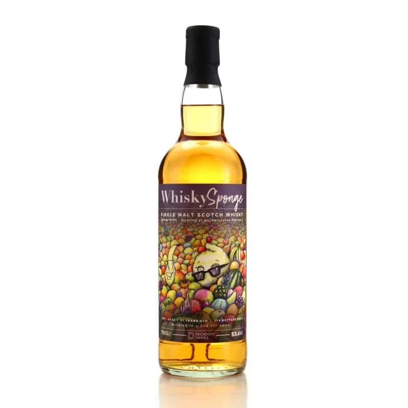 Auchentoshan – 31 Year Old 1991 Whisky Sponge Edition 84 Single Refill Cask (70cl)