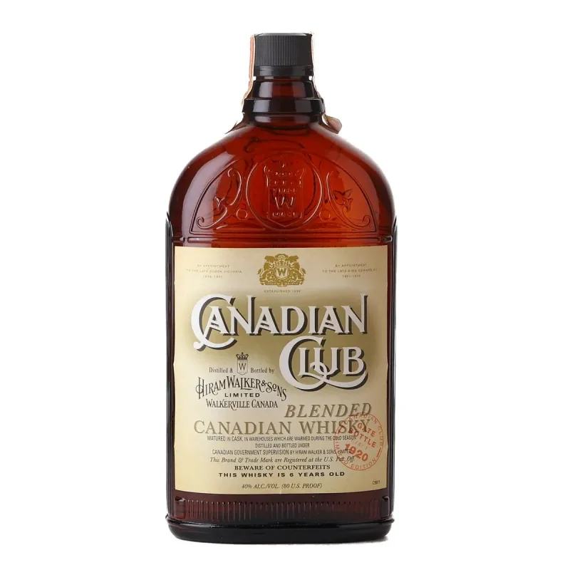 Canadian Club 6 Year Old Blended Canadian Whisky – 1990s