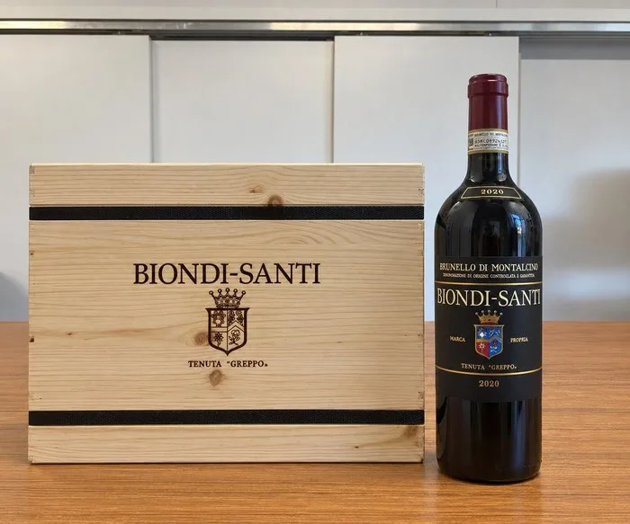 2020 Biondi-Santi, Brunello di Montalcino - Brunello di Montalcino, Tuscany DOCG - 6 Bottle (0.75L)