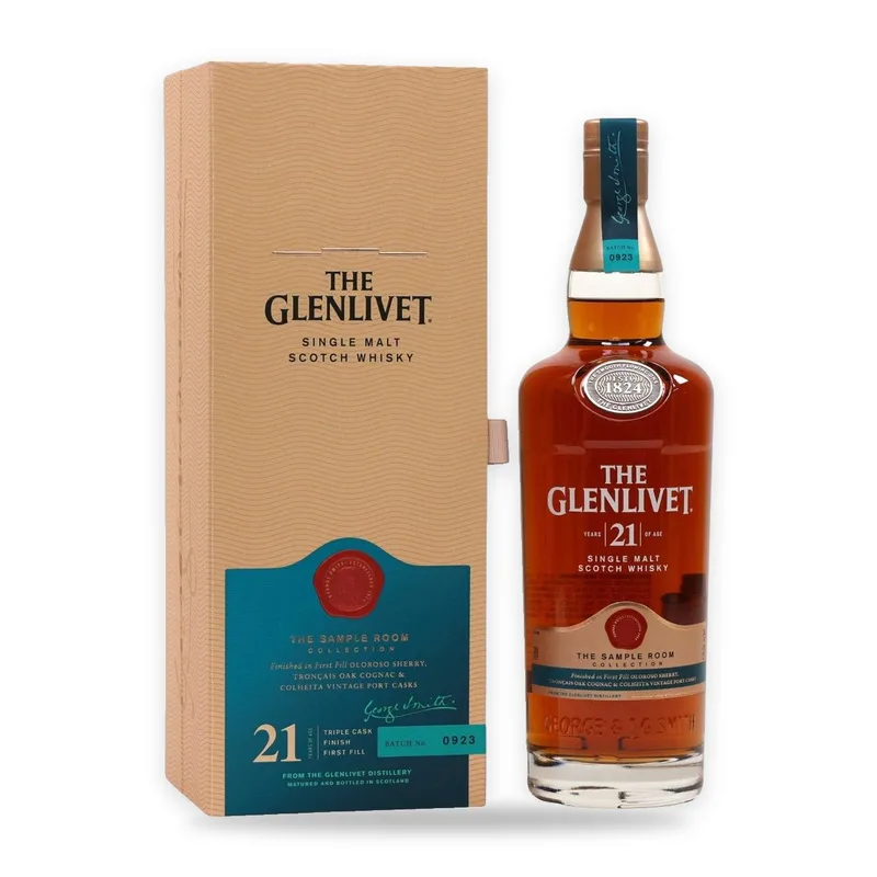 Glenlivet – 21 Year Old - Triple Cask Finish - The Sample Room Collection (75cl)